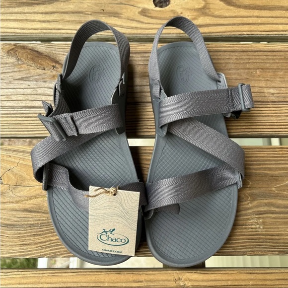 NEW Chaco Men's Size 10 Lowdown 2 Slide Sandals gray - Picture 1 of 5